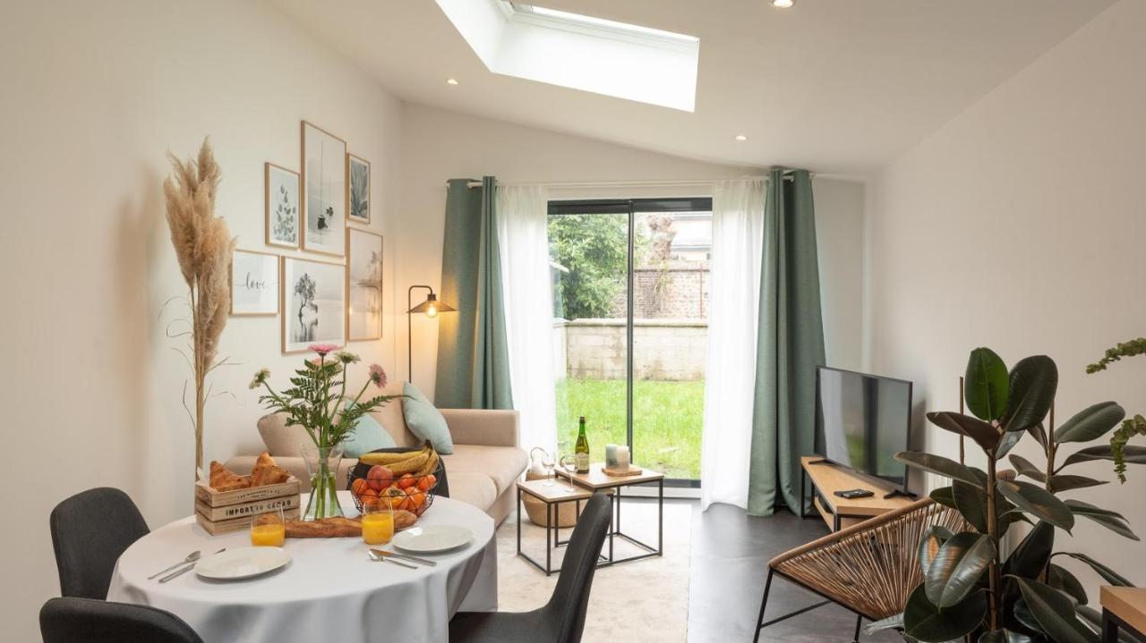 Le Nid Douillet : Superbe Appartement + Jardin Privatif ルーアン エクステリア 写真
