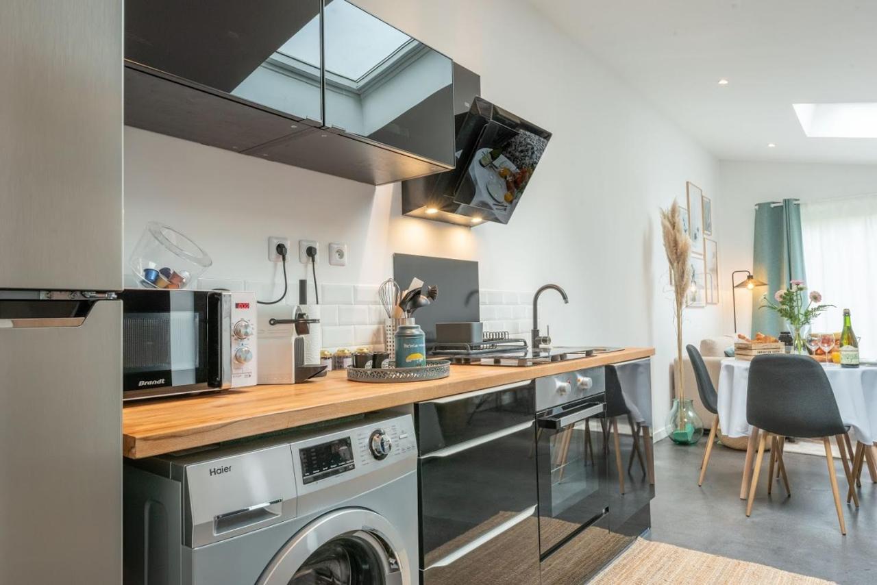 Le Nid Douillet : Superbe Appartement + Jardin Privatif ルーアン エクステリア 写真