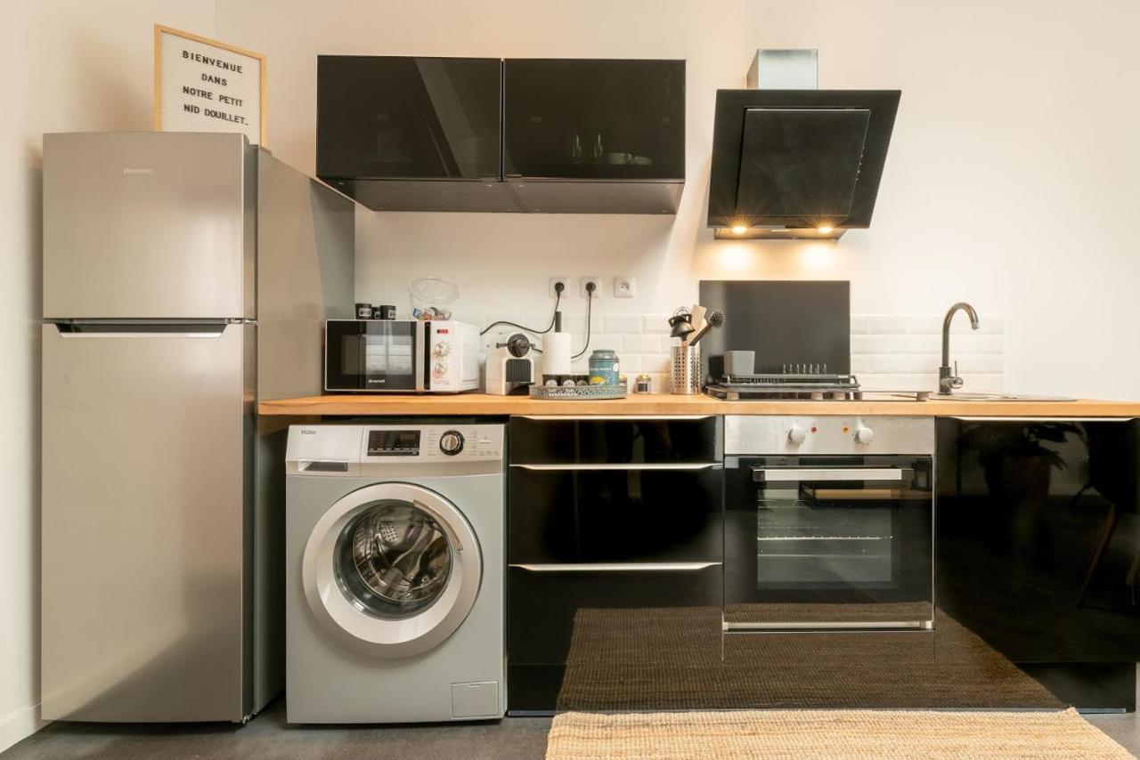 Le Nid Douillet : Superbe Appartement + Jardin Privatif ルーアン エクステリア 写真