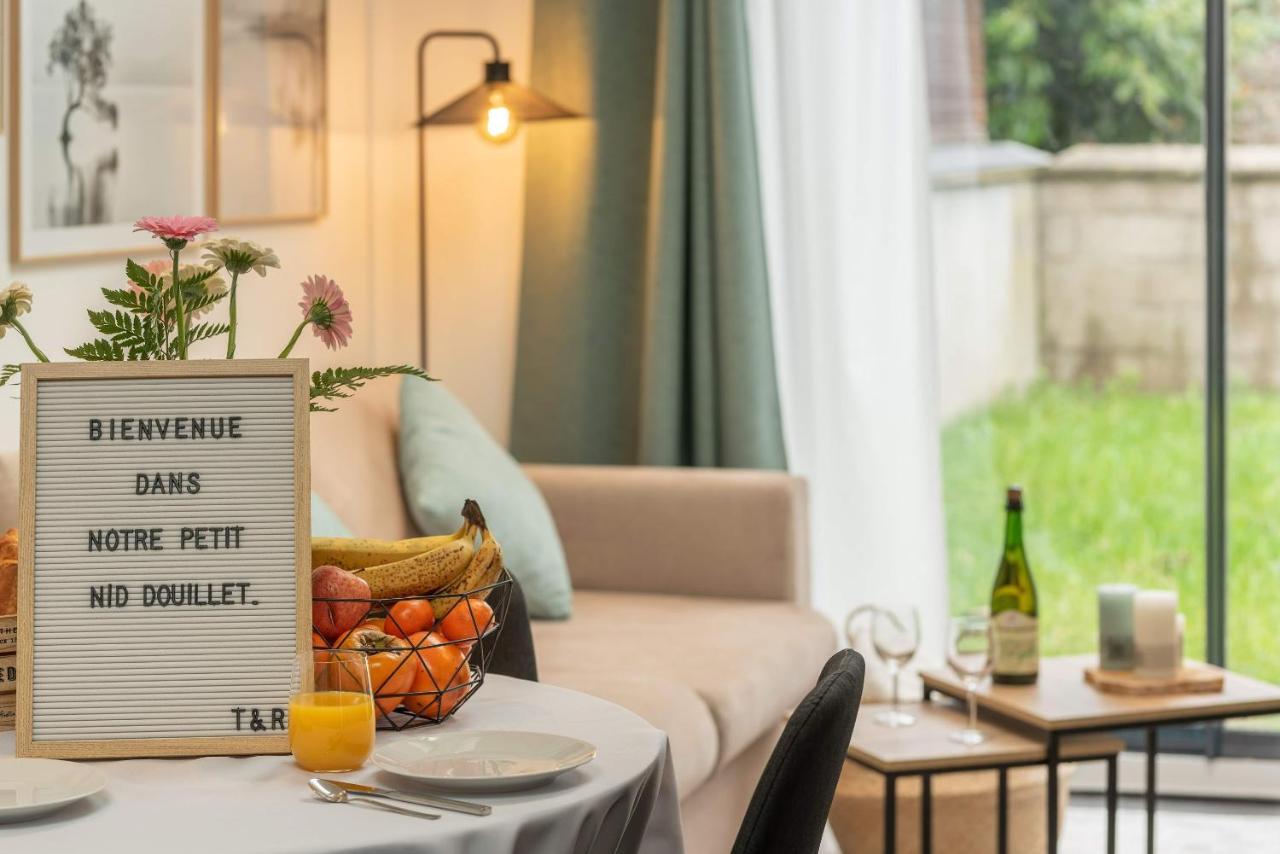 Le Nid Douillet : Superbe Appartement + Jardin Privatif ルーアン エクステリア 写真